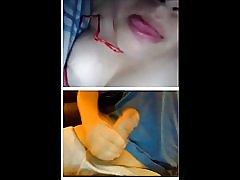 Chatroulette czacie losowych meksykańskiej z ładne cycki i język